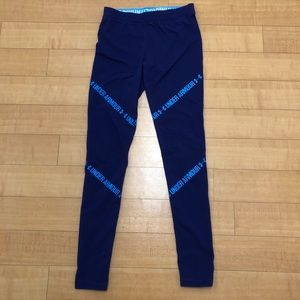 Under Armour purple leggings. Size small.